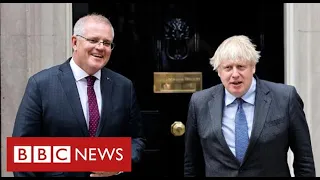 UK agrees post-Brexit trade deal with Australia - BBC News