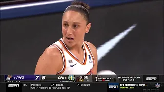 Diana Taurasi & Kahleah Copper Exchange Technical Fouls In Game 4 Of WNBA Finals! #WNBAPlayoffs