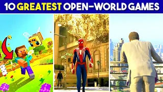 Top 10 GREATEST Open-World Games Of All Time 😱 [HINDI]