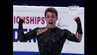 2008 WC Brian Joubert FS ESP