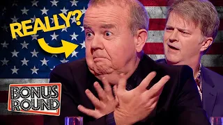 America's Doing WHAT?! Brits React To American News | HIGNFY