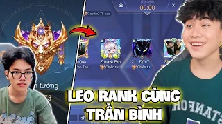 VUX ĐỘT NHẬP LEO RANK CHIẾN TƯỚNG CÙNG TRẦN BÌNH VÀ CÁI KẾT ĐẦY BẤT ỔN LIÊN QUÂN MOBILE