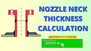 PROCEDURE FOR NOZZLE NECK THICKNESS CALCULATION AS PER UG-45 | NOZZLE DESIGN FOR PRESSURE VESSEL