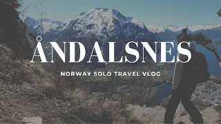 ÅNDALSNES, NORWAY - SOLO TRAVEL VLOG - Eggen Restaurant, Nesaksla Mountain