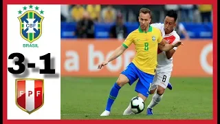 BRAZIL VS PERU | 3-1 | COPA AMERICA FINAL | HIGHLIGHTS & GOALS