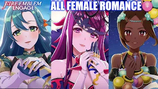 Fire Emblem Engage - ALL Female Romance & S Supports