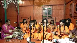 Kali kirtan. Andul Kali kirtan Samity. De Ma Shyama Charan Duti.