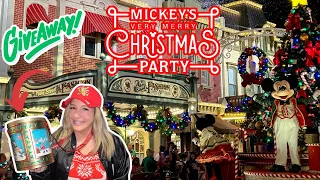 Mickey's Very Merry Christmas Party 2023 Opening Night! Food Guide, Tour & Review | Magic Kingdom