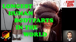 TOP 5 LONGEST HUMAN BODY PARTS in the WORLD!!!!(World records)😜