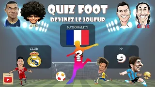 Jeu Quiz Football - Devinez le joueur de foot !!! Quiz Foot 2021 !!! niveau difficile