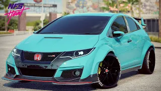 Need for Speed Heat - Honda Civic Type-R  Review & Best Customization - Test Drive NEW!