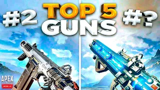 Top 5 Guns in Apex Legends Mobile!