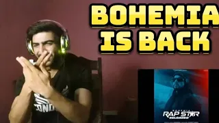 Kali Hoodie Song - BOHEMIA | Rap Star Reloaded |Reaction