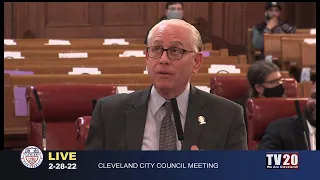 Cleveland City Council Meeting February 28, 2022.