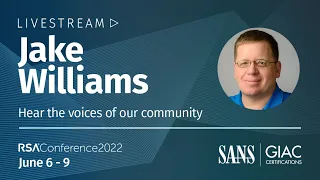Live with Jake Williams | RSA Conference 2022