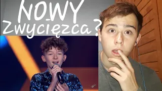 Marcin Maciejczak - I'll Never Love Again | The Voice Kids Poland 3 REAKCJA (ZWYCIĘZCA THE VOICE ?)