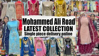 Mumbai Mohammad Ali Road Partywear And Fancy Suits  Lace,Patches, Latkan Wide Variety order online