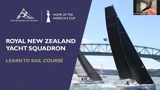 RNZYS Lockdown Special Free Level 1 Sailing course - Lesson 3