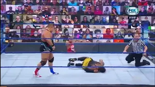Angelo Danwkins vs Otis - WWE Smackdown 02/07/21 en Español