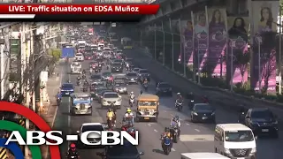 LIVE: Traffic situation on EDSA Muñoz