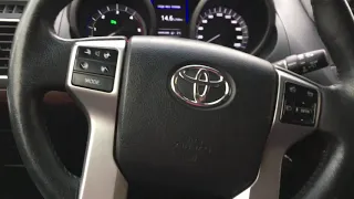 Сброс датчика давления в шинах Toyota Land Cruiser Prado