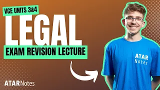 VCE Legal Studies 3&4 Exam Revision Lecture