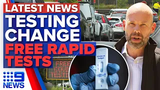 Queensland scraps PCR tests for travellers, Victoria to offer free rapid tests | 9 News Australia