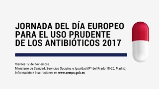 Jornada antibióticos: 01 Inaguración Jornada - Belén Crespo