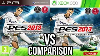 PES 2013 PS3 Vs Xbox 360