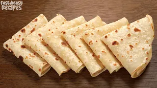 Pita Breads Are Made in Batches of Six❗ Water-Based Yeast-Free Pita Recipe as Smooth as Silk