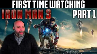DC fans  First Time Watching Marvel! - Iron Man 3 - Movie Reaction - Part 1/2