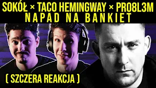 Muzycy Metalowi REAGUJĄ na RAP | Sokół feat. Taco Hemingway, PRO8L3M - Napad na Bankiet