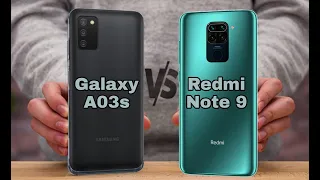 Samsung Galaxy A03s Vs Xiaomi Redmi Note 9