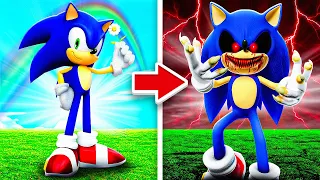 Turning Sonic Into EVIL SONIC In GTA 5!