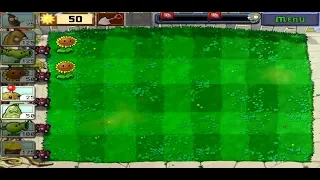 Plants vs Zombies Level 1-1 HD Mobile 1080p