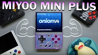 Miyoo Mini Plus MELHOR QUE NUNCA! OnionOS CHEGOU!