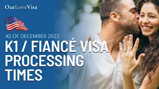 K1 Fiancé Visa Processing Times - December 2022