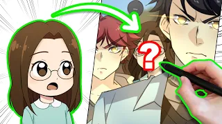 I DON'T BELONG HERE! 😲| Drawing Myself into Webtoons!