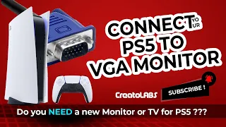 Connect your PS5 to any Monitor | No need to Buy a New TV or Monitor?