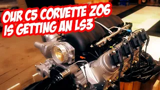 Unboxing our 530HP BluePrint Engines LS3 Crate Motor