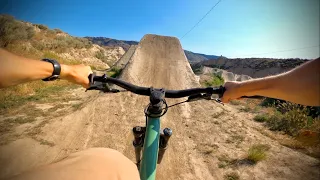 Riding the BIGGEST JUMPS on my CANYON STITCHED 720 | Kamloops Bike Ranch