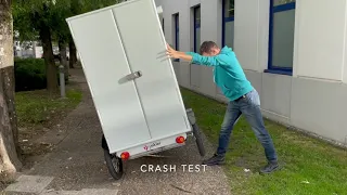 Crash test Yokler. Les triporteurs les plus robustes du marché.