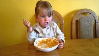 Baby eating breakfast - Corn Flakes | AmeliaToys ☺☺☺