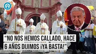 Iglesia católica responde a AMLO