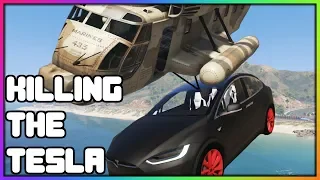 GTA 5 Roleplay - Killing The Self Driving Tesla | RedlineRP