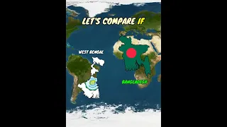 Let's Compare if Bangladesh and West Bengal was a Country | Country Comparison | Data Duck