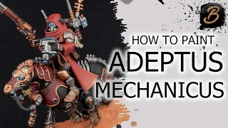 HOW TO PAINT ADEPTUS MECHANICUS: A Step-By-Step Guide