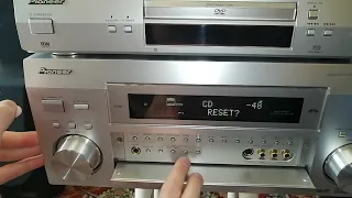 Pioneer VSX-D1011 Сброс настроек на заводские. Factory reset.