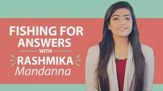 Rashmika Mandanna says Rakshit Shetty cannot beat her in being romantic | Fishing for Answers