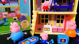 155 MINUTES SATISFYING WITH UNBOXING PEPPA PIG TOYS I PEPPA HOUSE I ASMR